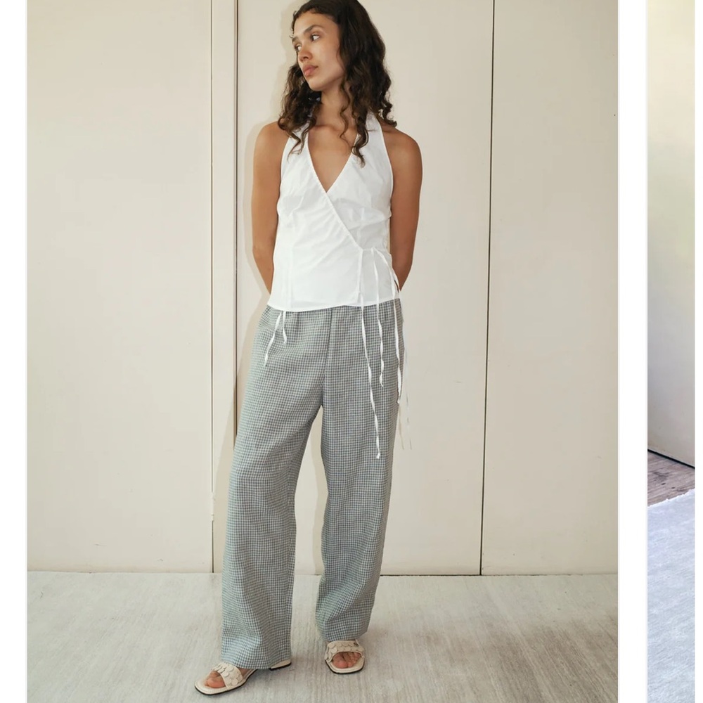Deiji Studios Ease Trousers - Field Check